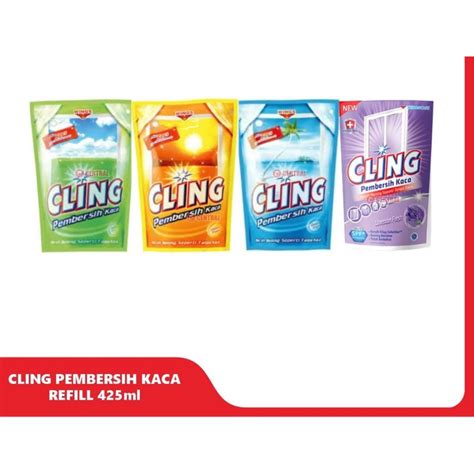 Jual Cling Pembersih Kaca Pouch Refill 425mL Shopee Indonesia