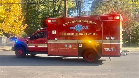 Maplewood Nj South Essex Fire Dept Ems 37 Responding From House 105 Dunnel Rd And Springfield