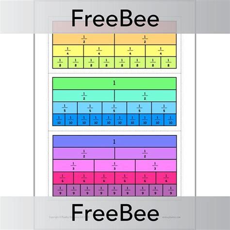 Fraction Walls Ks2 Free Printable Pdfs — Planbee