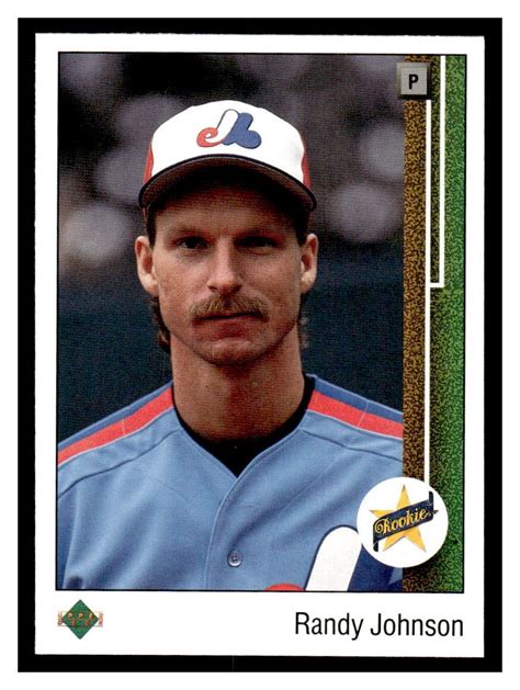 Upper Deck Randy Johnson Montreal Expos Mt Ebay