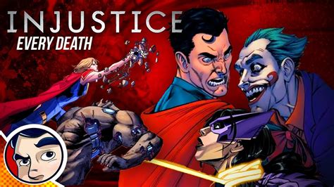 Injustice Every Death Comicstorian Youtube