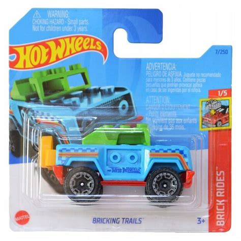 Hot Wheels Automodeliukas Bricking Trails Kinders Lt