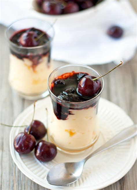 Balsamic Cherry Tapioca Parfaits Cooking Goals