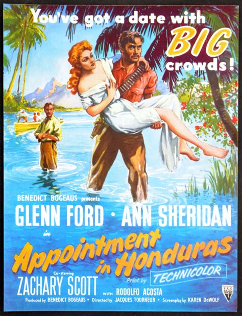APPOINTMENT IN HONDURAS | Rare Film Posters