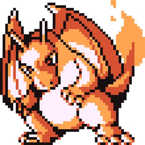 charizard sprite  kriss  deviantart