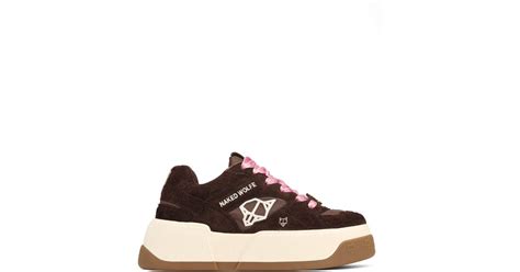 Naked Wolfe Crash Hairy Suede In Brown Lyst