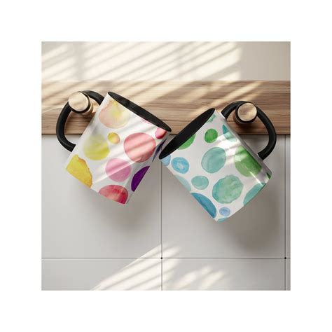 Rainbow Dots Coffee Mugs LGBTQ Pride Mug Valentine S Birthday Gift Christmas Gift Gay Couples