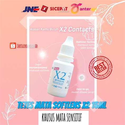 Jual Tetes Mata Softlens X Isi Ml Shopee Indonesia