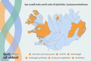 Gott að eldast Sex heilbrigðisstofnanir og sveitarfélög taka þátt í þróunarverkefnum