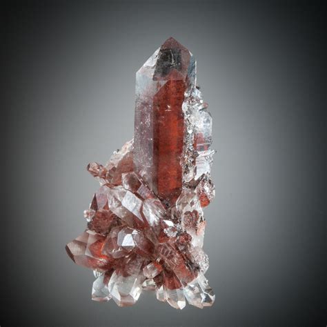 Red Phantom Quartz - March 2017 | McDougall Minerals