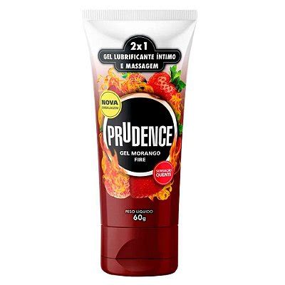 Gel Lubrificante íntimo Sabor E Aroma g Prudence Chiclete Sex