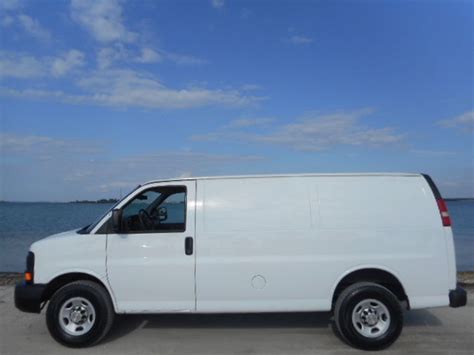 chev express  cargo van clean florida van