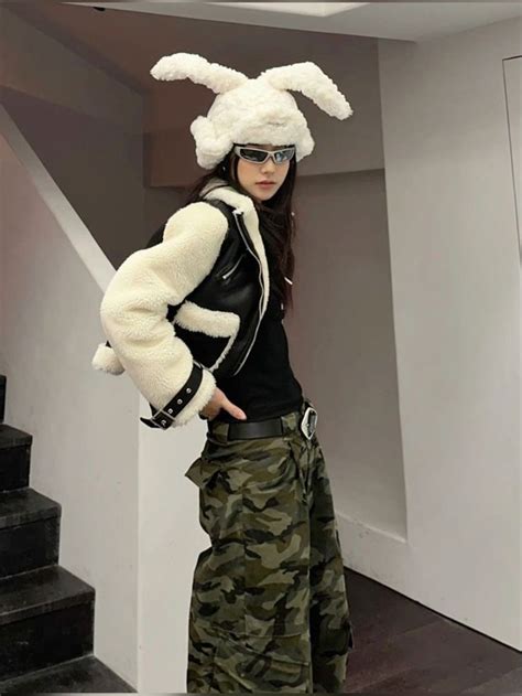 Bunny Hat | Outfits with hats, White hat outfit, Outfit accessories