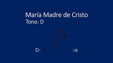 María Madre De Cristo Youtube