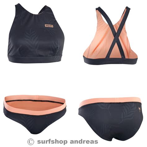 Ion Bottoms Surfkini Damen Bikini Neopren Schwarz Andreas Surfshop