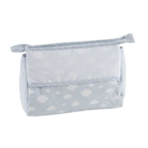 Trousse De Toilette Dmc Gar On Nuage Bleu Broder