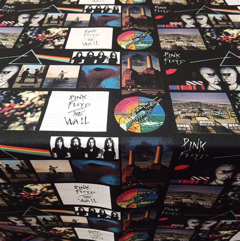 Pink Floyd Album Covers Patterns Decorative Upholstery Fabric Etsy Canada