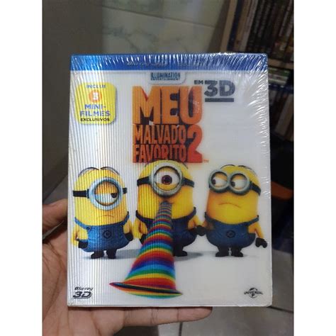 Blu Ray D D Meu Malvado Favorito Luva Lacrado Shopee Brasil