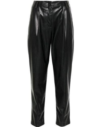 Liu Jo Faux Leather Pants For Women Lyst