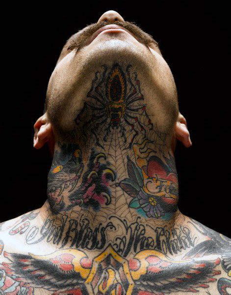 Top Best Throat Tattoos Ideas Inspiration Guide Throat