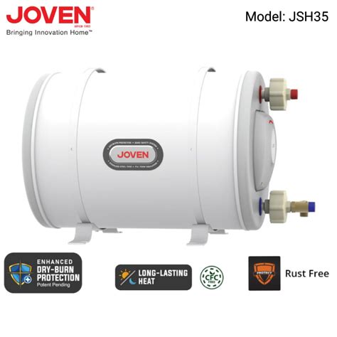Joven Jsh35 Capacity 35 Litre 77 Imp Gallons Electric Storage Water