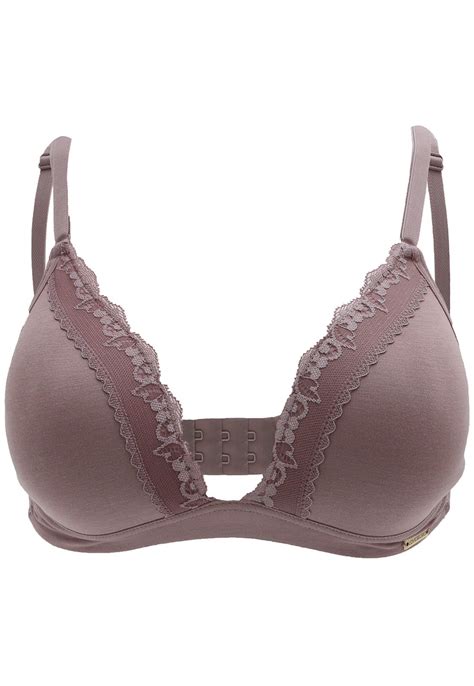 Sutiã Love Secret Lingerie Triângulo Renda Bege Compre Agora Dafiti