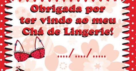 Surpresa e Arte Tag para Chá de Lingerie grátis para baixar e imprimir