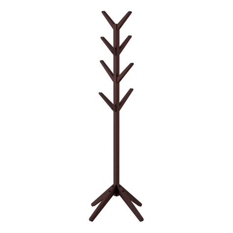 Hastings Home Coat Rack Modern Freestanding Wooden Coat Tree Hallway