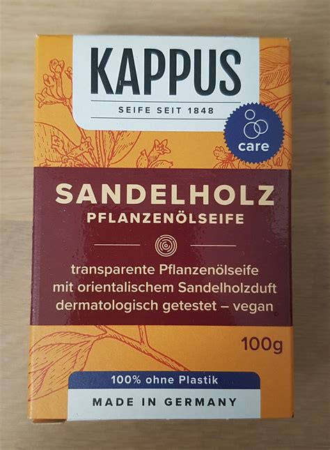 Kappus Seife Sandelholz Pflanzenölseife 12 g 1200 g Sparset online