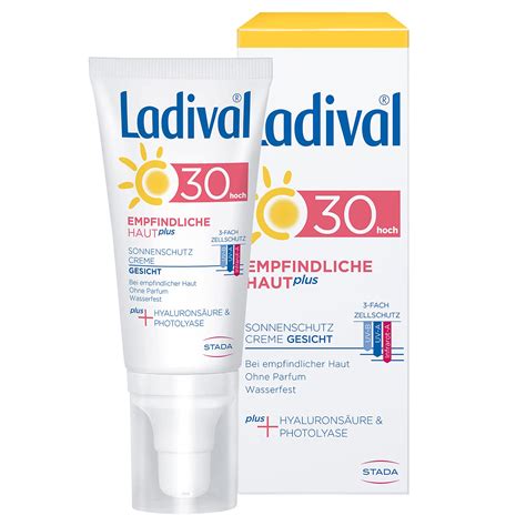 Ladival Empfindliche Haut Plus Sonnenschutz Creme F R Das Gesicht Lsf