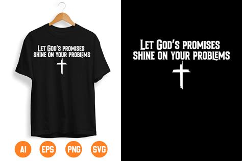 Let Gods Promises Shine On Your Problems Graphic By Aminulsakib