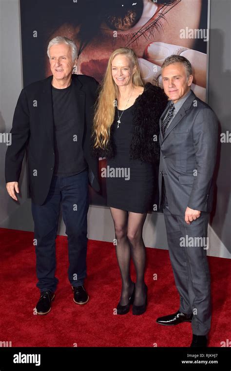 Los Angeles Usa 05th Feb 2019 James Cameron Suzy Amis Cameron And