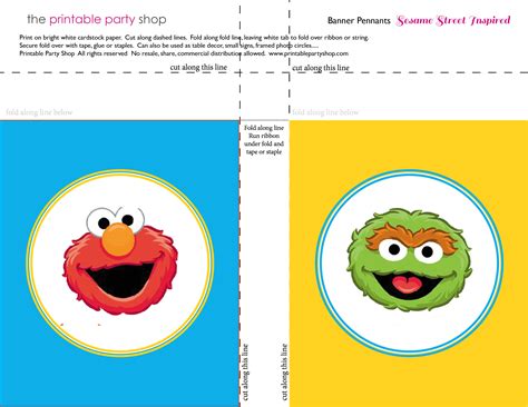 Sesame Street Characters Printable - Printable Free Templates