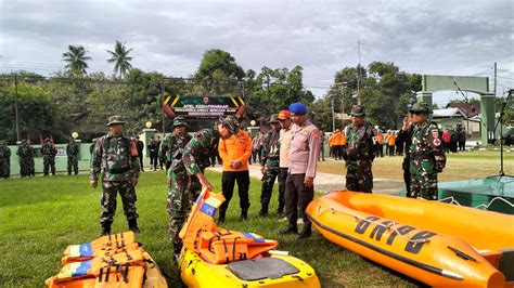 Dandim 1402 Polman Pimpin Apel Kesiapsiagaan Penanggulangan Bencana