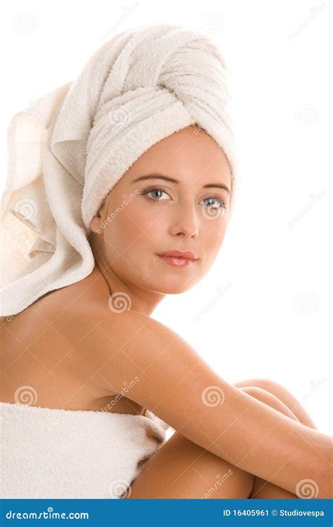 Woman Wrapped In Purple Fabric Beautiful Slim Figure Purity And Integrity Luxurious Nude