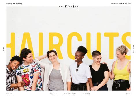 You & Sundry - Awwwards Honorable Mention