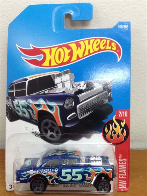 Hot Wheels Chevy Bel Air Gasser Blue