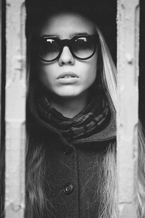 Young Woman With Sunglasses And Hat By Stocksy Contributor Alexey