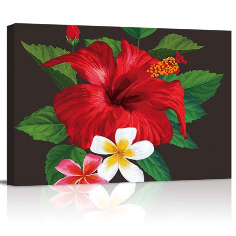 hibiscus flower paint 11