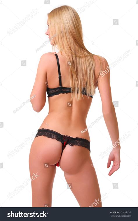 Sexy Model Wearing Bikini Against White Stock Photo 101828137 Shutterstock