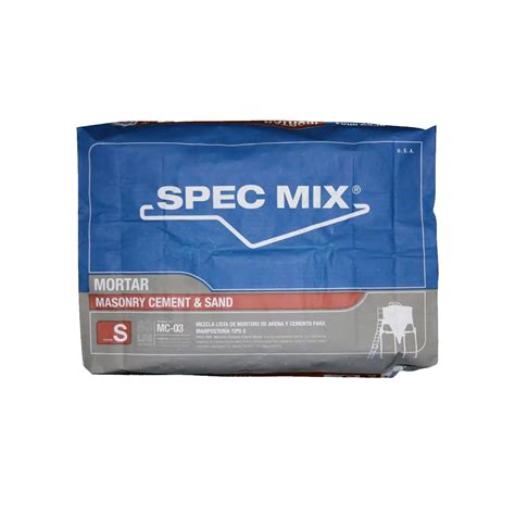 Spec Mix Type-S Mortar Mix - 80 lbs. – GCNYC
