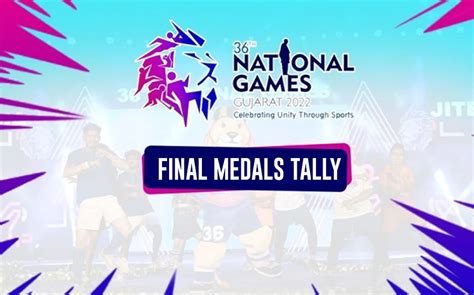 National Games Medals Tally: Check Out the final medals tally of 2022 ...