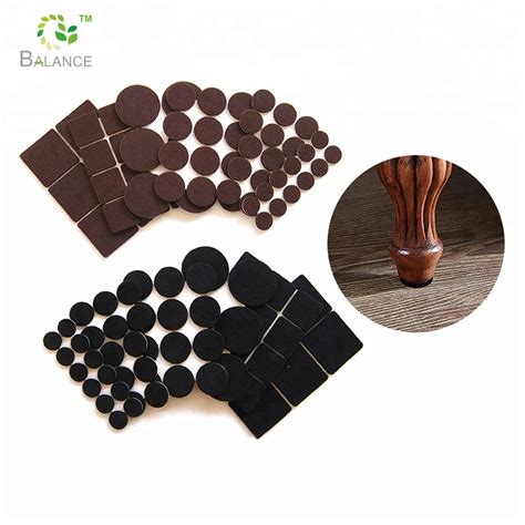 Heavy Duty Self Adhesive Felt Pads Furniture Sliders Round Sticky Felt