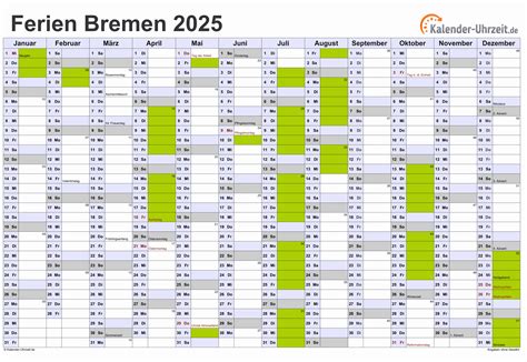 Kalender 2025 Mit Ferien Bremen Innovativ Hervorragend Vorgesetzter