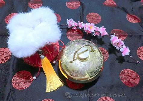 Traditional Chinese Hot Water Bottle Ink Jade Studio