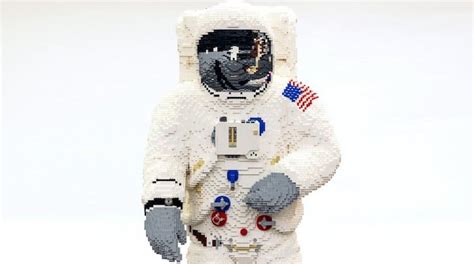 Life-Sized LEGO Astronaut Celebrates the 50th Anniversary of Apollo 11