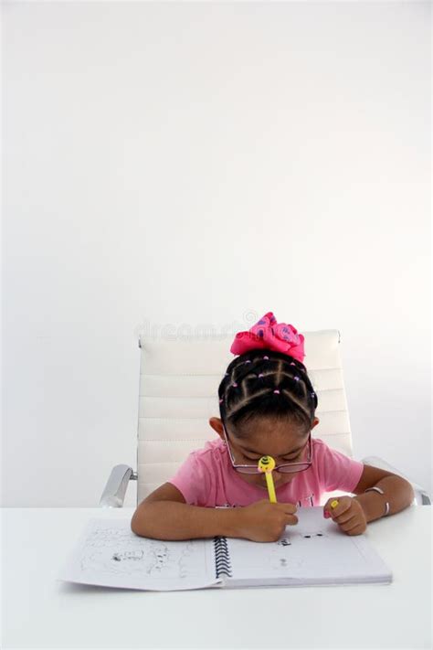 4 Year Old Brunette Latina Girl With Autism Spectrum Disorder ASD Like