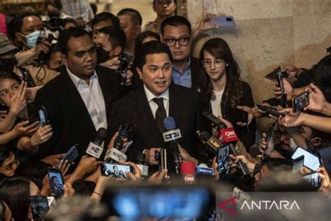 Erick Thohir Minta Media Tanah Air Dukung Perkembangan Timnas Indonesia