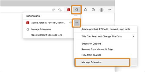 Enable Adobe Acrobat Extension For Microsoft Edge