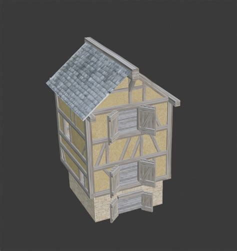 Medieval Warehouse 3d Model
